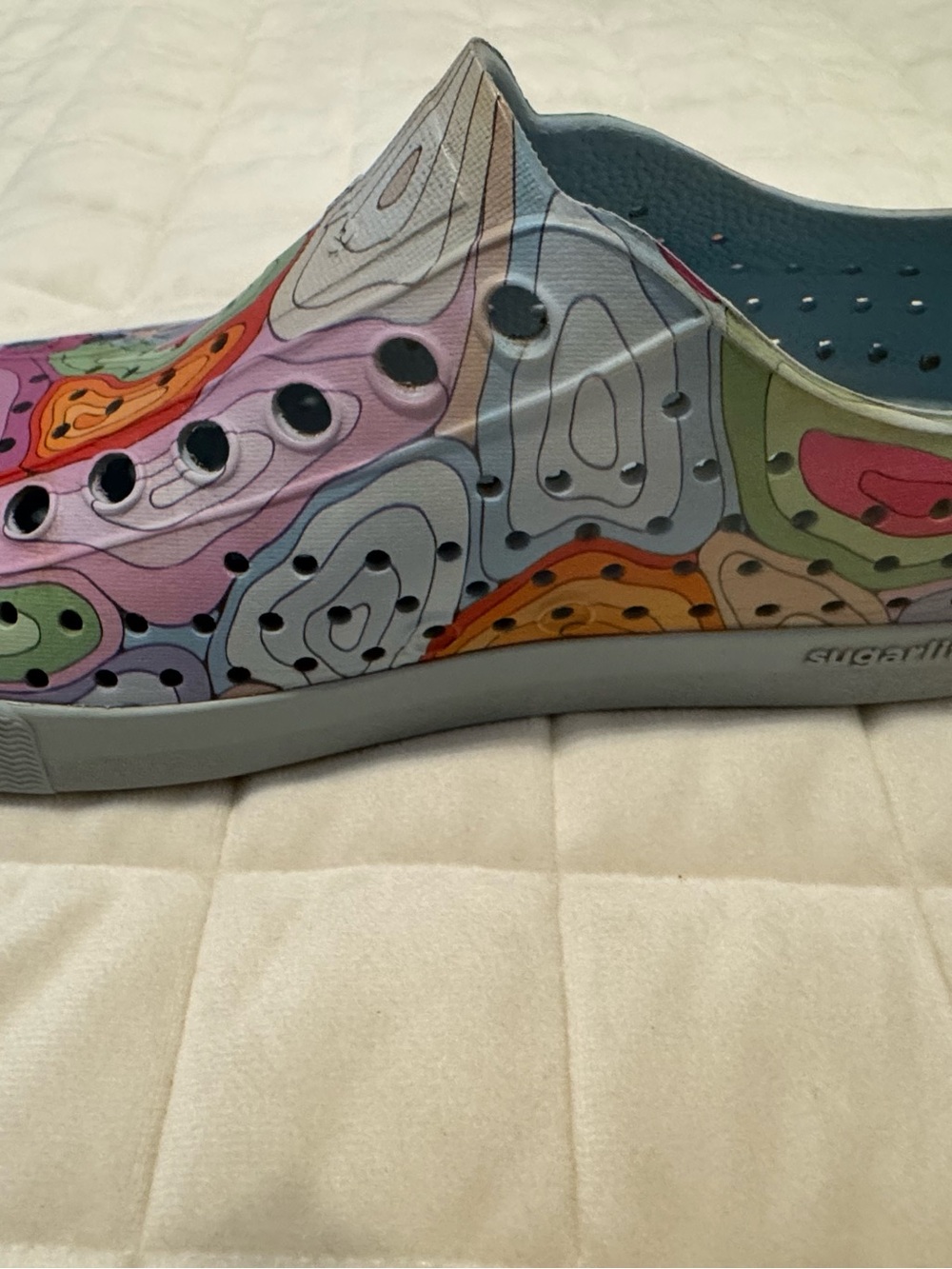 Native Shoes Jefferson Sugarlite Pastel Multi-Pattern Slip-On Sneakers - Picture 2 of 6